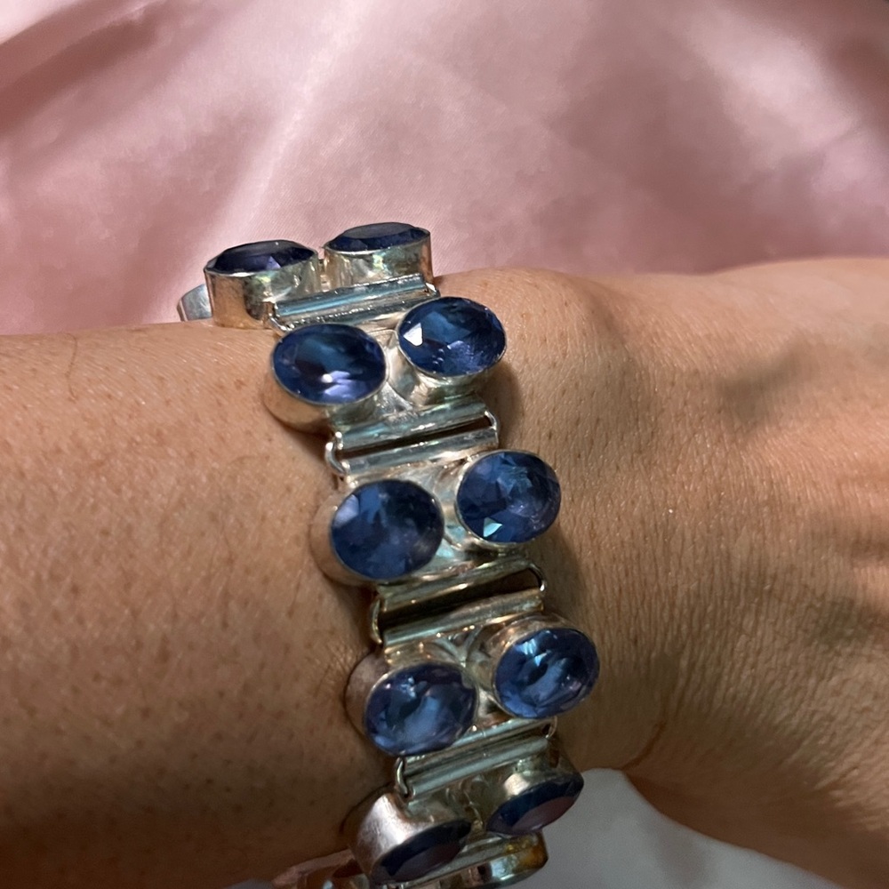 STUNNING AMETHYST BRACELET💜 - Picture 3 of 7